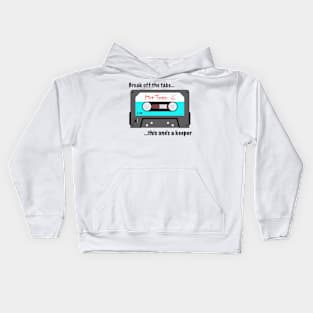 Break off the tabs Kids Hoodie